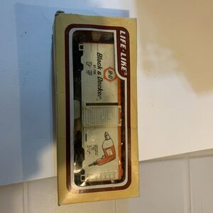 Vintage Life-Like HO Scale BLACK &‎ DECKER Box Car Model Railroad